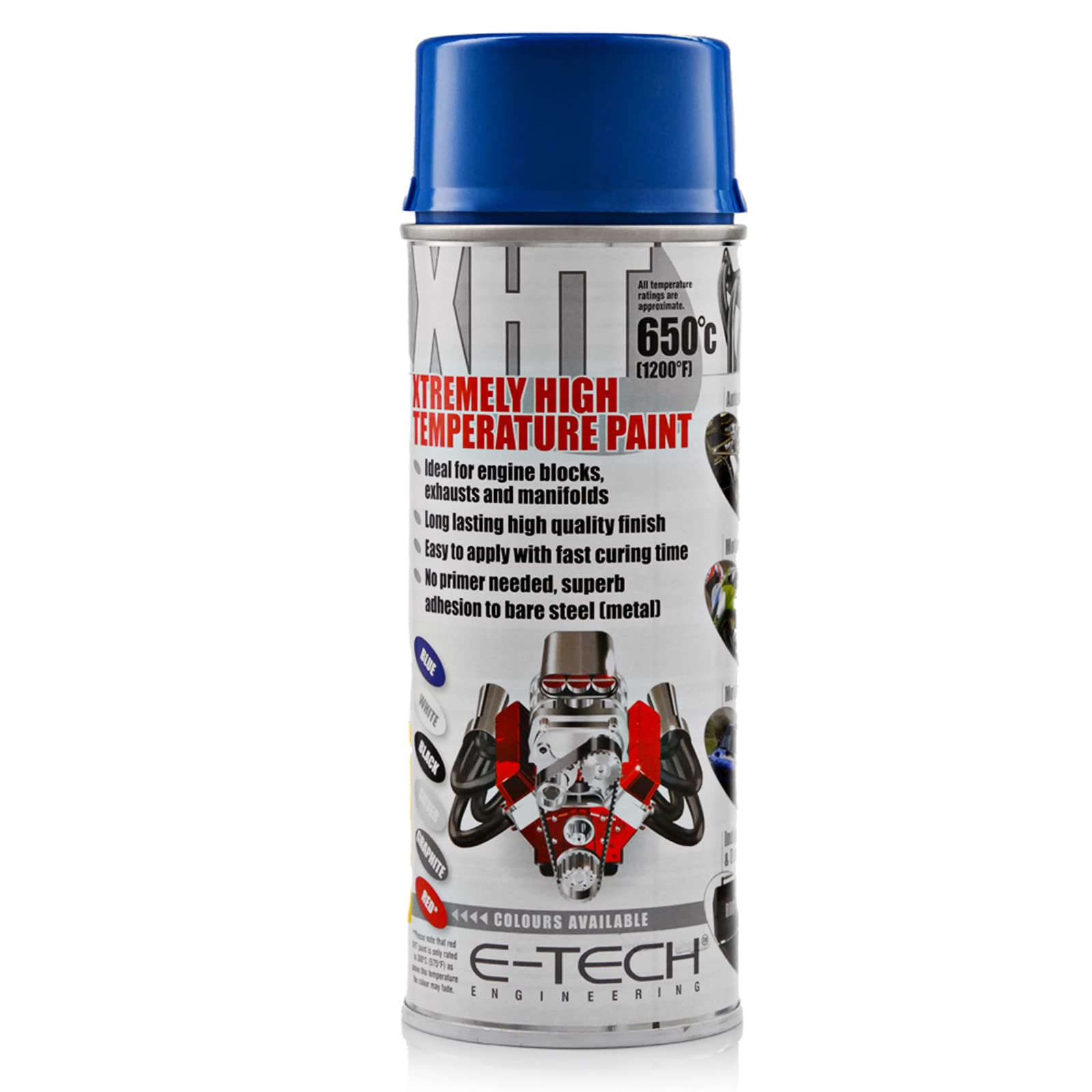 XHT007 XHT Blue Extremely High Temperature Spray Paint