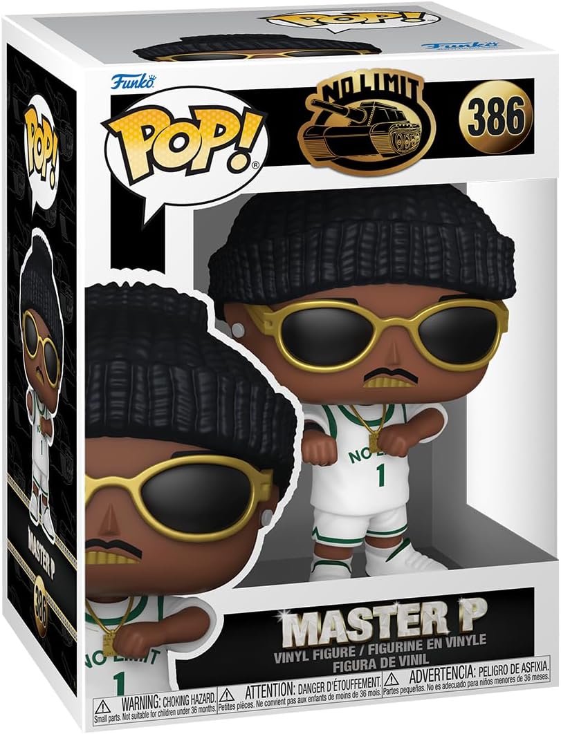 POP! Rocks: Master P - Collectable Vinyl Figure - Gift Idea - Official Merchandise - for Kids & Adults - Music Fans - Model Figure for Collectors and Display