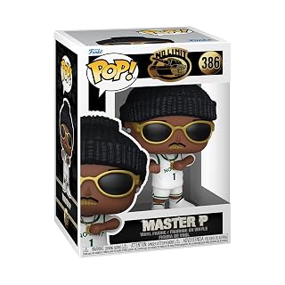 Funko Pop! Rocks: Master P – Figurine en Vinyle à Collectionner – Idée de Cadeau – Produits Officiels – Jouets pour Les Enfants et Adultes – Music Fans – Modèle de Figurine pour Les Collectionneurs - Les Beatles, Paul McCartney, John Lennon, RIngo Starr, George Harrison