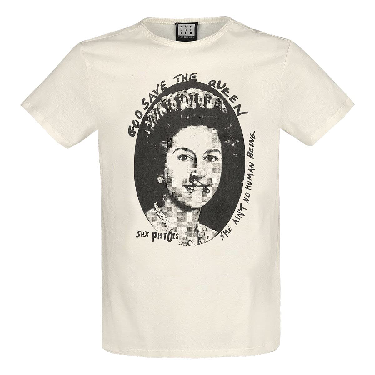 Amplified Sex Pistols God Save The Queen T-Shirt (X-Large) Vintage White