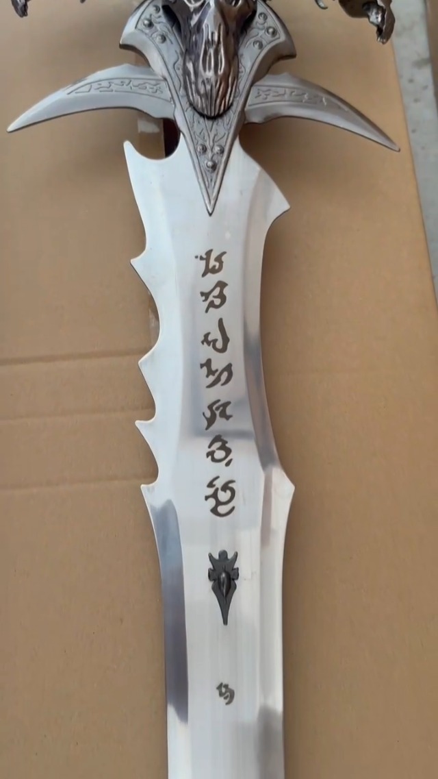 Amazon.com: Sword fort Stainless Steel frostmourne Real Metal