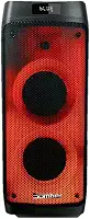 Caixa De Som Torre Bomber Beatbox 1100 LED Bluetooth + USB + SD Card + P2 Preto 2 Woofers 6" 70W RMS