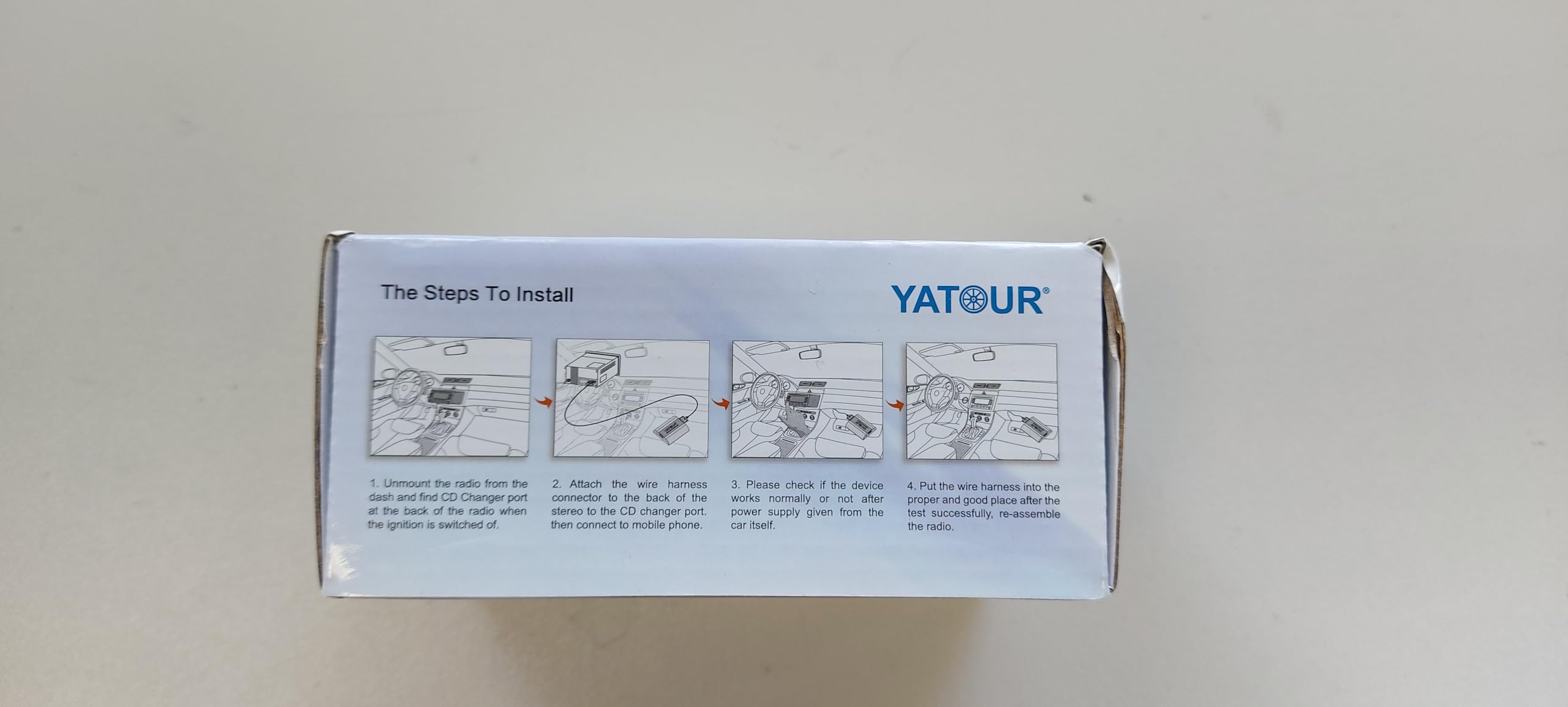 Yatour Adaptateur Bluetooth AUX , chargement USB mains libres pour C70 S40 S60 S80 V40 V70 XC70 (Bta-volhu)