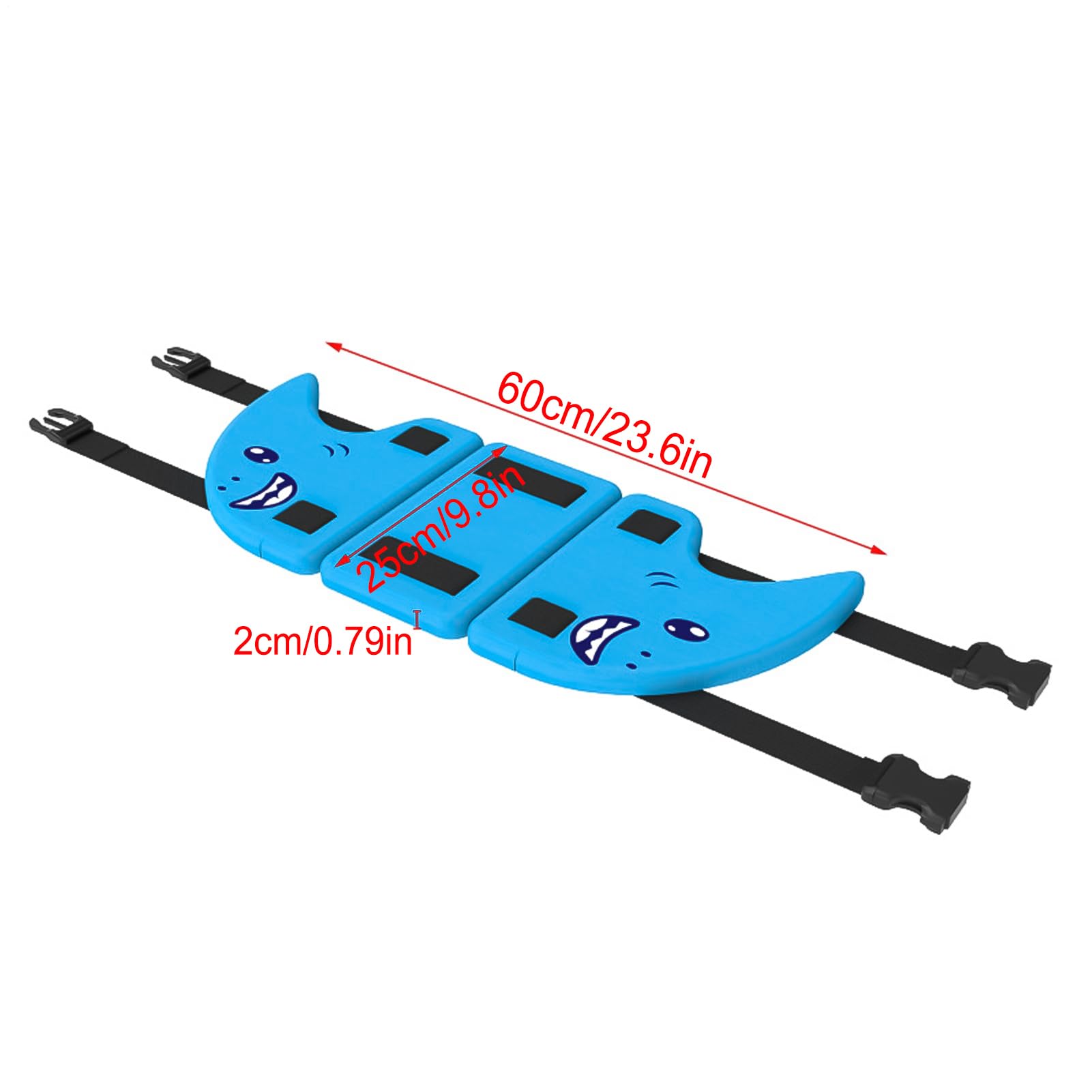 Shark Fin Swimming Aid for Pool Haifischflosse Float Safety Swim Trainer Haifischflossen-Schwimmhilfe Eva Multifunktions-Schwimmbrett Wearable Training Float
