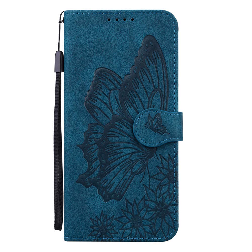 Custodia IMEIKONST Per OPPO A92/A72/A52 In Pelle PU Con Portafoglio E Supporto - Design Goffrato Mandala Verde