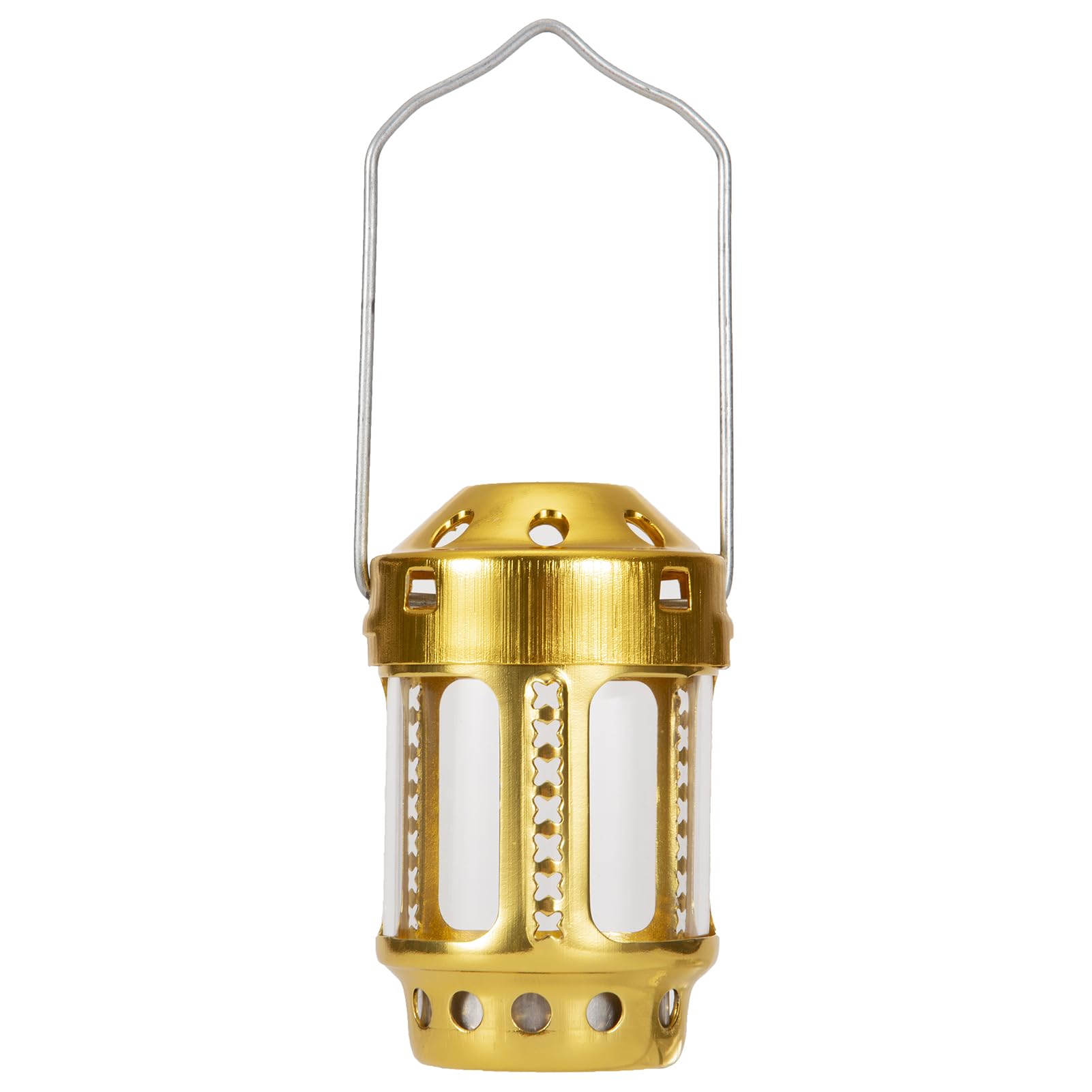 QISUO Portable Lantern for Night Fishing, Outdoor Camping - Aluminium Alloy Candle Lamp