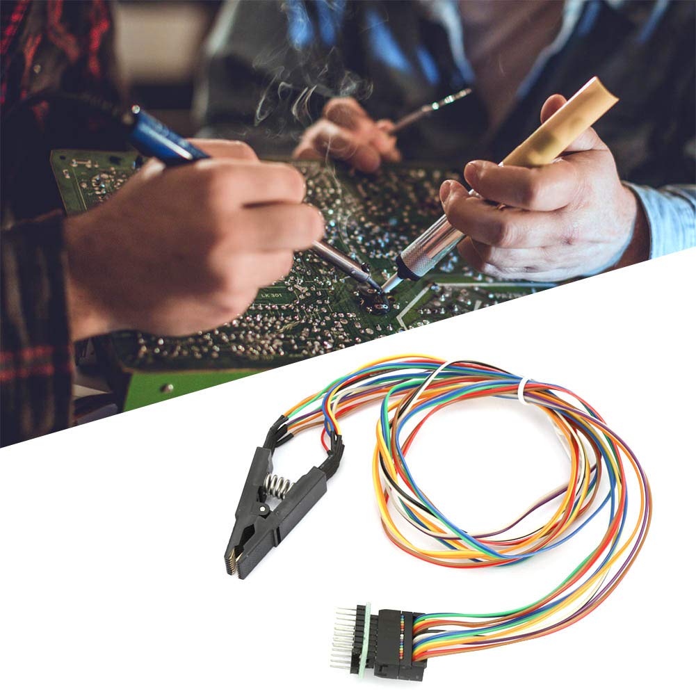 Zacisk Testowy Programisty SOP16 SOIC16 Zacisk Testowy IC do Programowania Chipów Flash z Kablem 16-pinowym