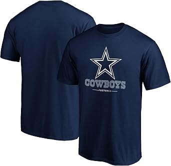 Mens Navy Dallas Cowboys Team Lockup T-Shirt