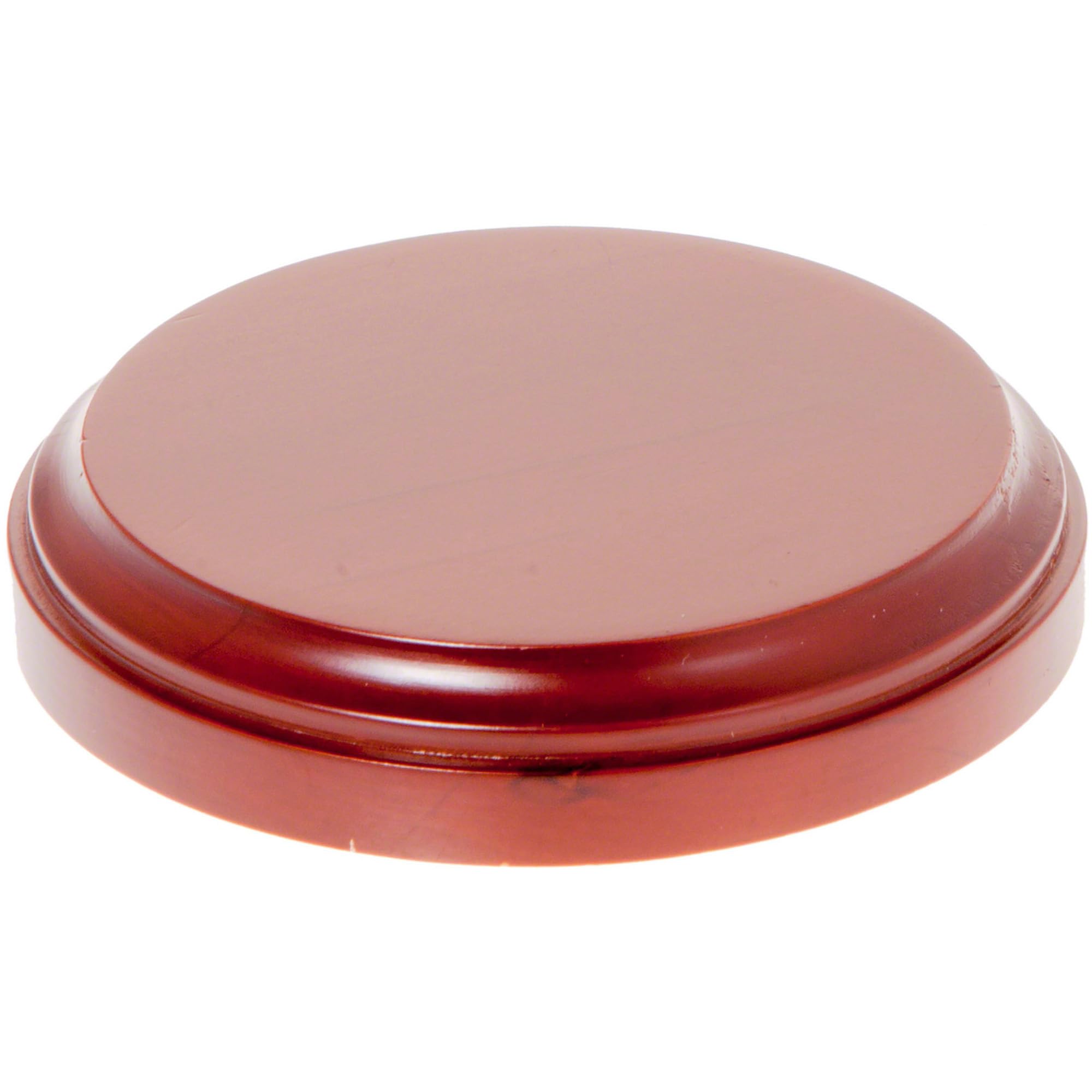Plymor Fruitwood Round Wood Display Base, 3.5625