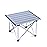 iClimb Ultralight Compact Camping Folding Table with Carry Bag (Reinforced Silver - S)