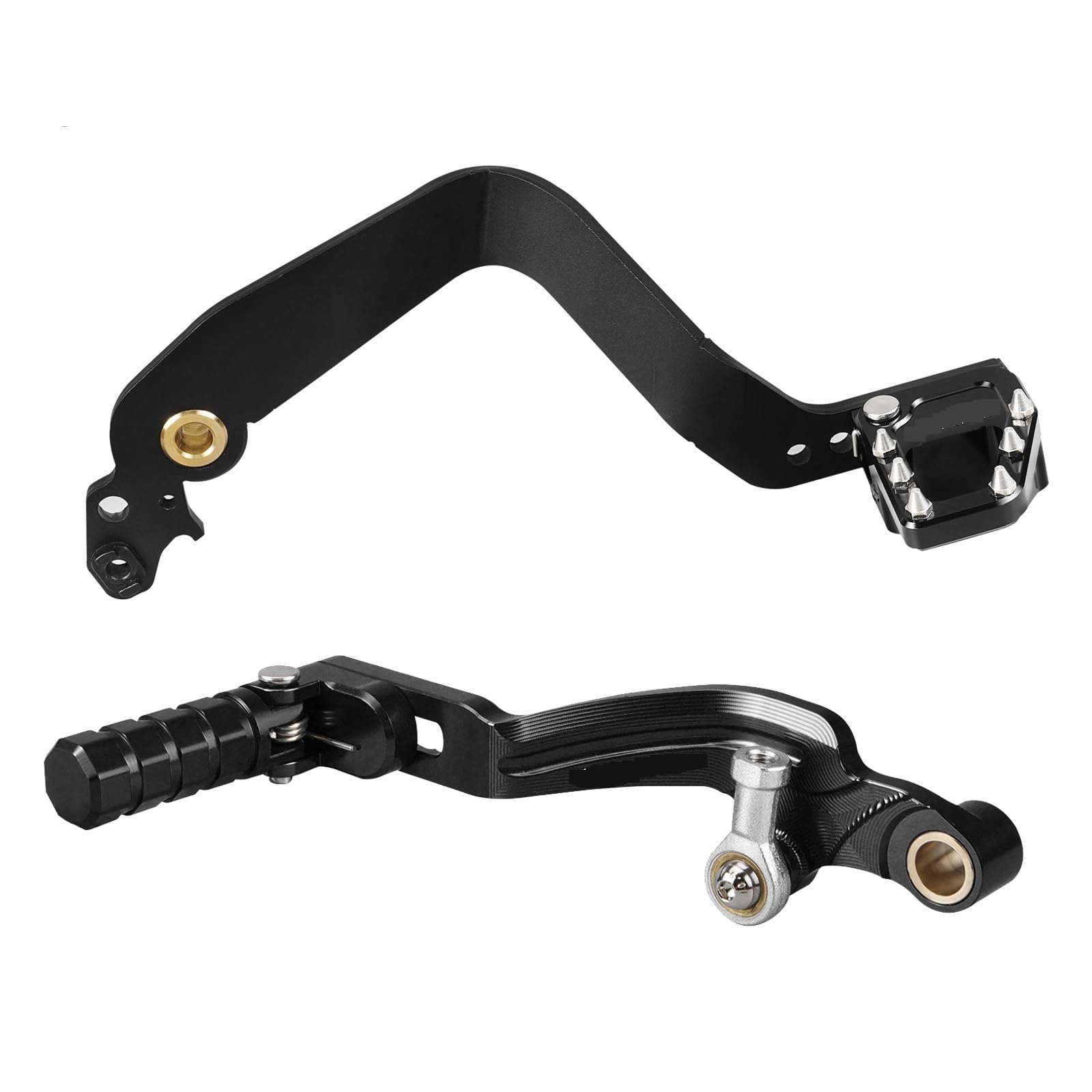 ZDCOZMD for for Tenere700 T700 XTZ700 2019-2024 Rear Brake Lever Pedal Gear Shift for Rally for Edition T7 2020-2024(Brown)