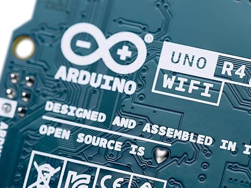 Miniatura 8 de Arduino UNO R4 WiFi ABX00087 - Renesas RA4M1 + ESP32-S3, Wi-Fi, Bluetooth, USB-C, CAN, DAC de 12 bits, OP AMP, conector Qwiic, matriz LED de 12 x 8