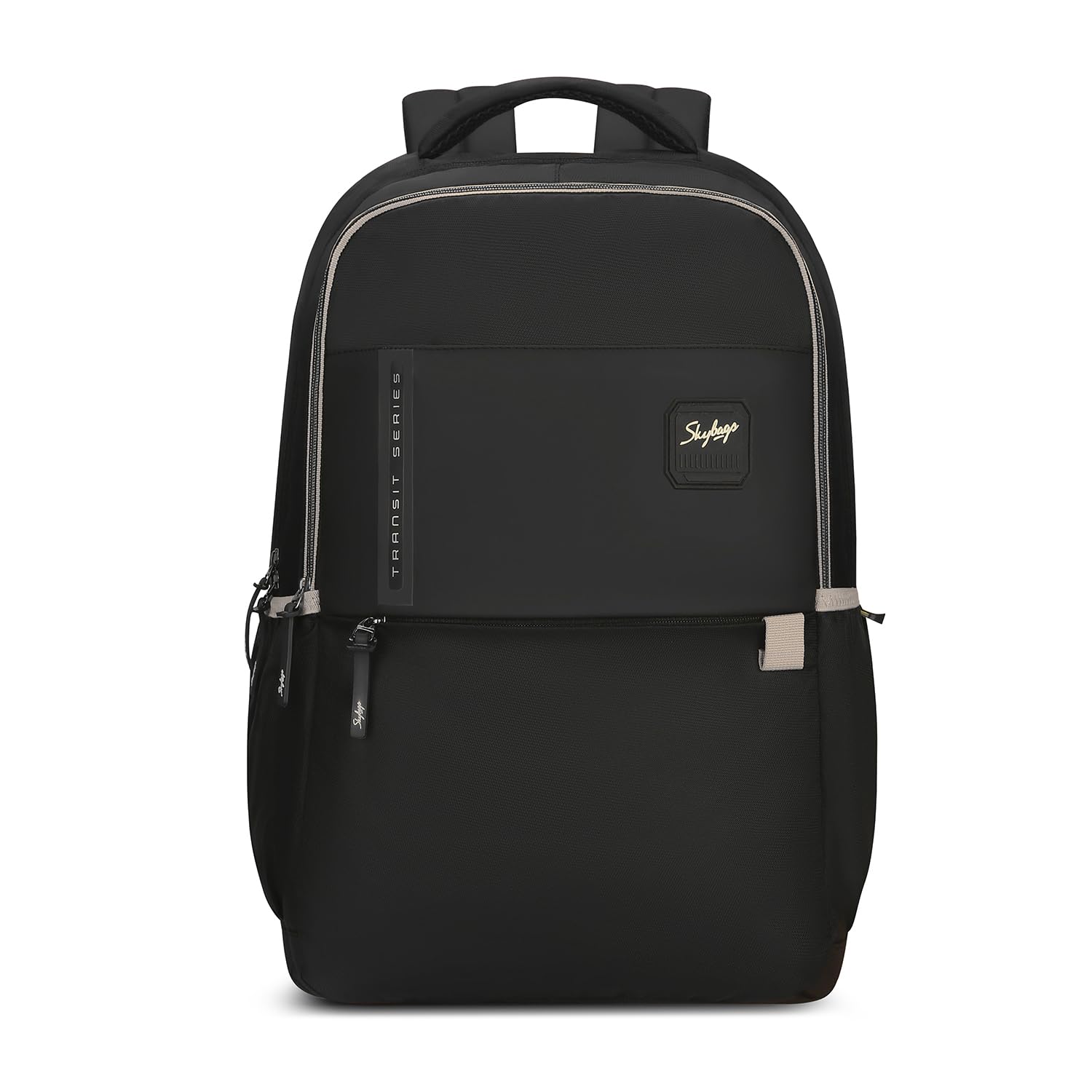 Skybags Transit 17 Inch Compatible Laptop Backpack 29L | 2 Compartments with Quick-Access Front Pocket & Rain Cover | Air-Mesh Back Panel & Side Pocket | Office & Travel Backpack for Men & Women-image-22