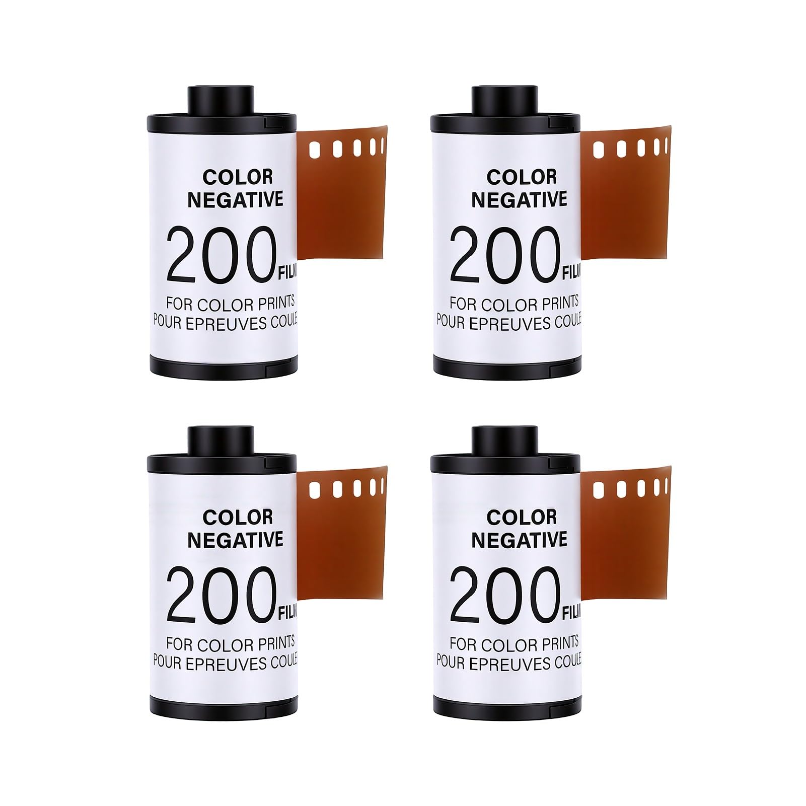 Camera Color Film ISO 200, 135 Format Rolls | Uniwersalna kompatybilność, przetwarzanie C41, idealne do fotografowania na zewnątrz