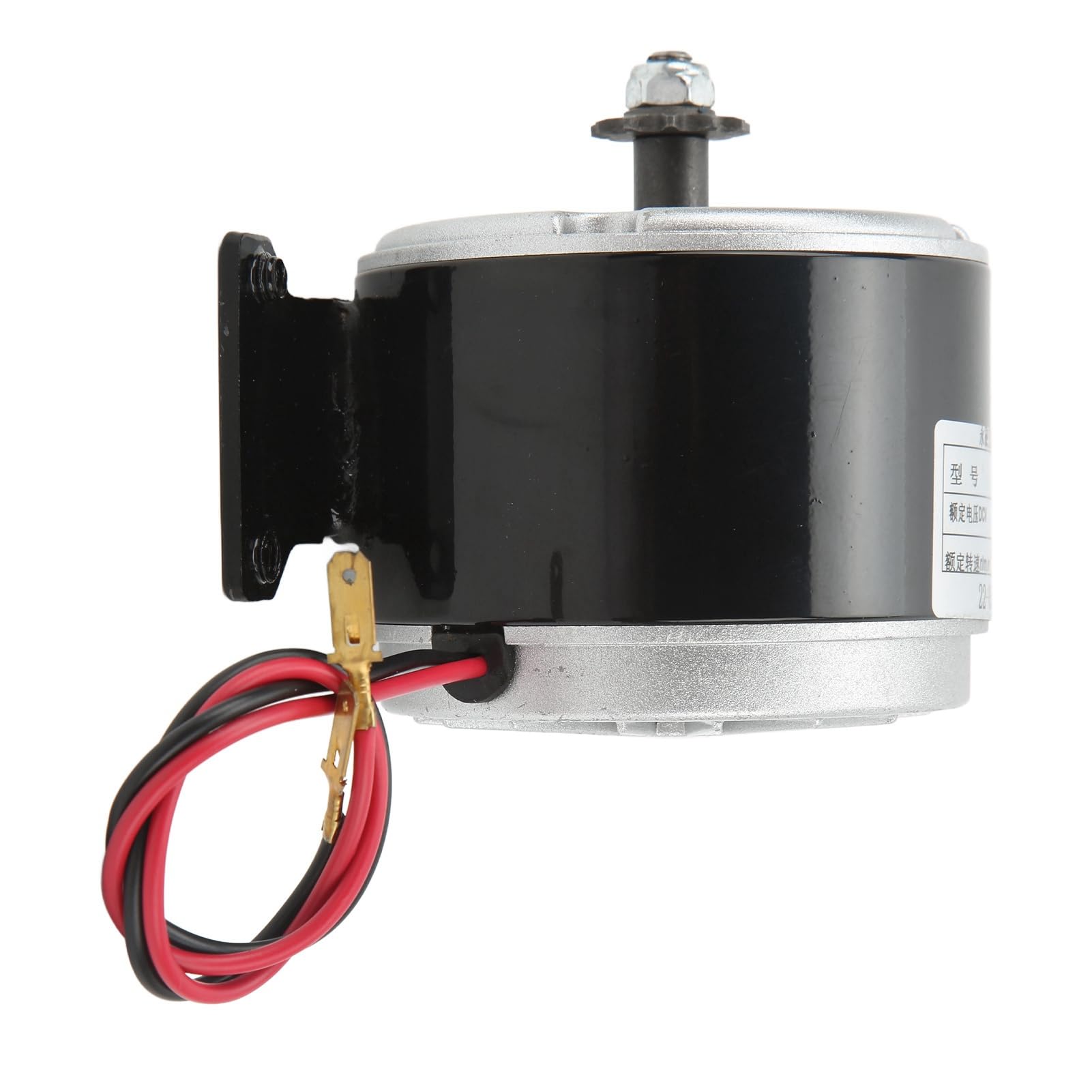 Szczotkowany Silnik Elektryczny, Silnik Prądu Stałego z Magnesem Trwałym 12 V 2750 Obr./min, Duża prędkość, Mocny, z Metalowym Kołem Pasowym, dla Majsterkowiczów Rowery