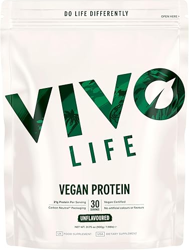 Proteína vegana proteína a base de plantas sin sabor 30