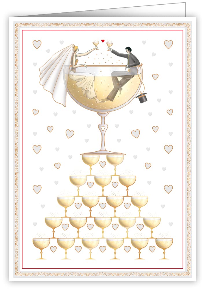 Quire CollectionsCard Champagne Couple