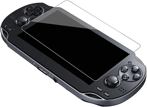 Miniatura 3 de AKWOX 2 protectores de pantalla frontales y 2 traseros compatibles con Sony PlayStation Vita 1000, (4 unidades) 9H Protector de pantalla frontal de