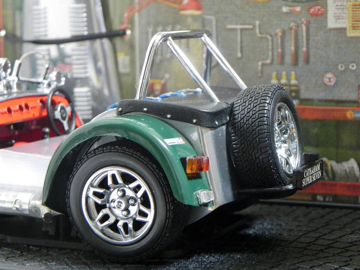 Amazon.co.jp: Kyosho 1/18 Caterham Super Seven Racing Screen Cycle