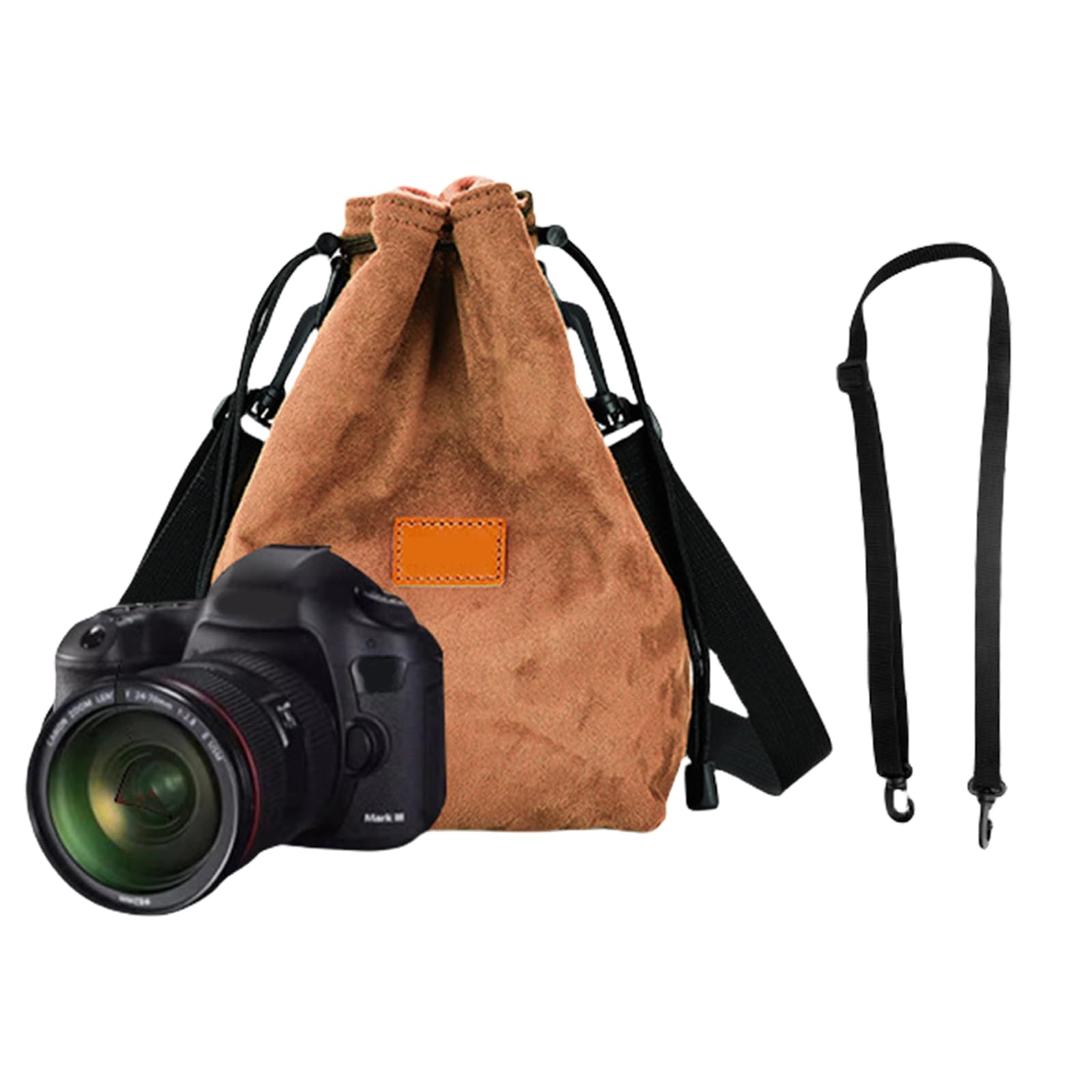 Jazuaiao Camera Lens Bag Camera Lens Pouches for Drawstring Case Pouches Bag Protective Case Accessories