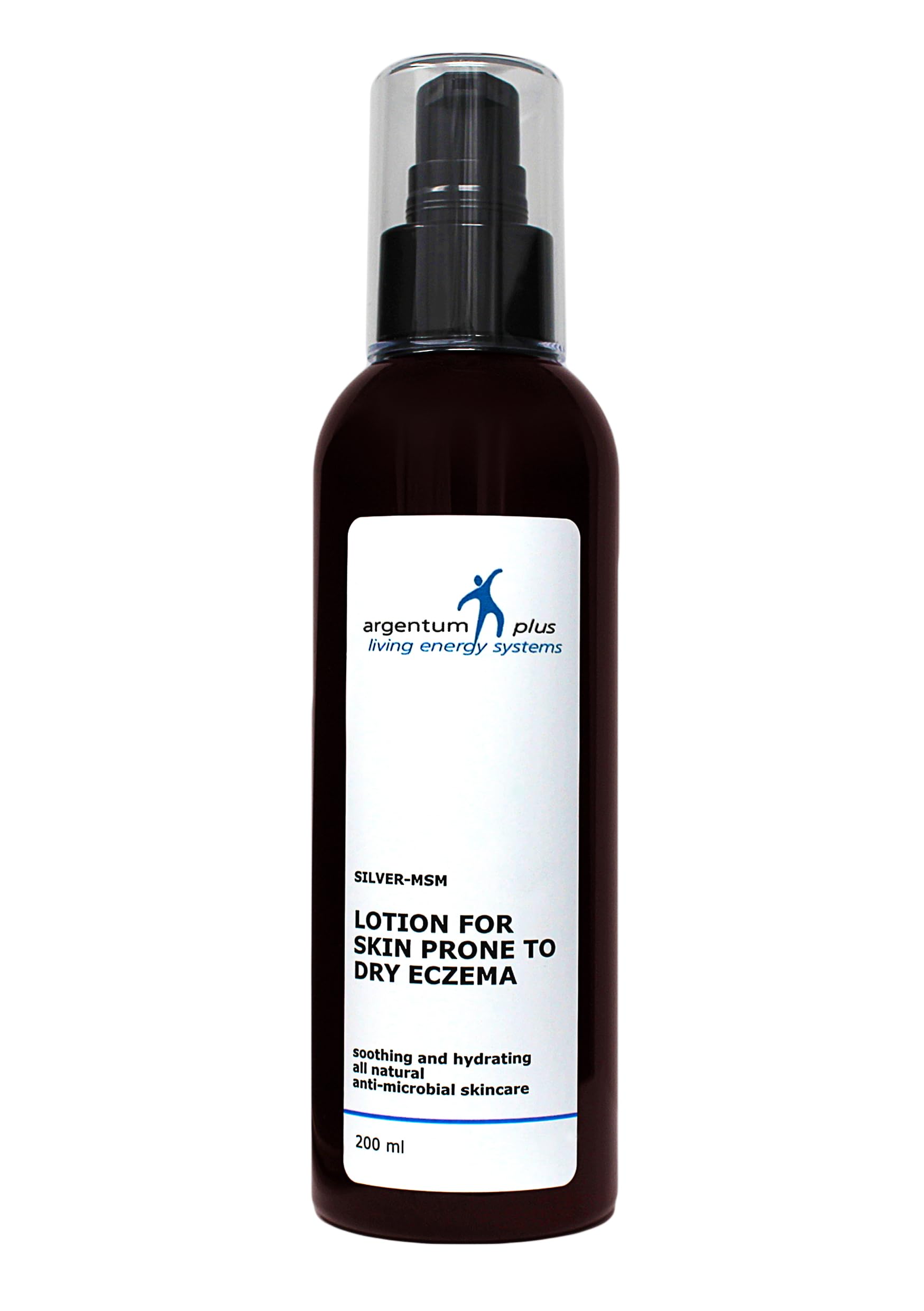 Silver-MSM Lotion for Skin Prone to Dry Eczema Non-Fragranced 200 ml