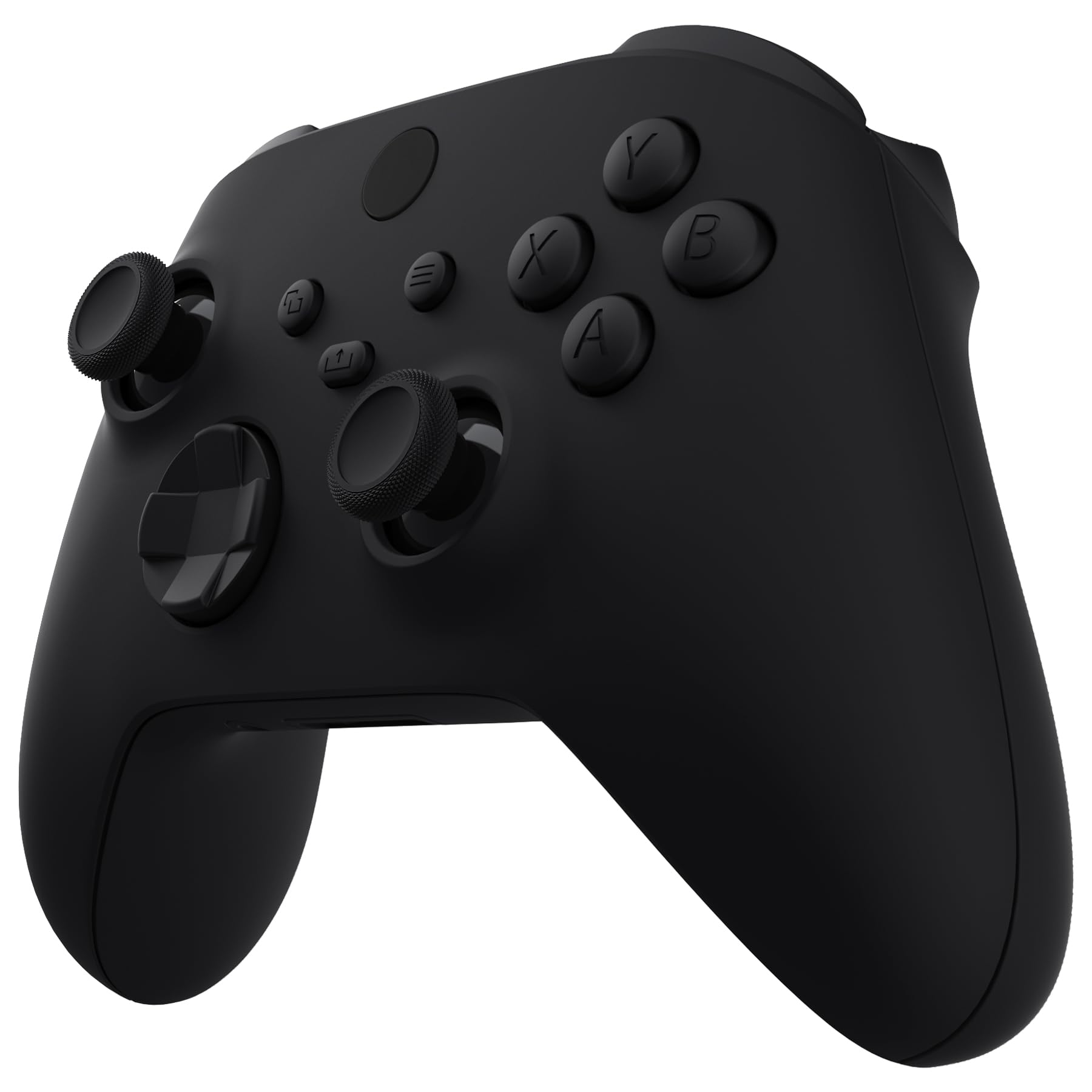 eXtremeRate Cover Custodia Grip Tasti Ricambio per Xbox Series X S Controller Copertura Pulsanti Tigger Analogici Grilletti per Xbox Series X S Joystick Model 1914-Nero