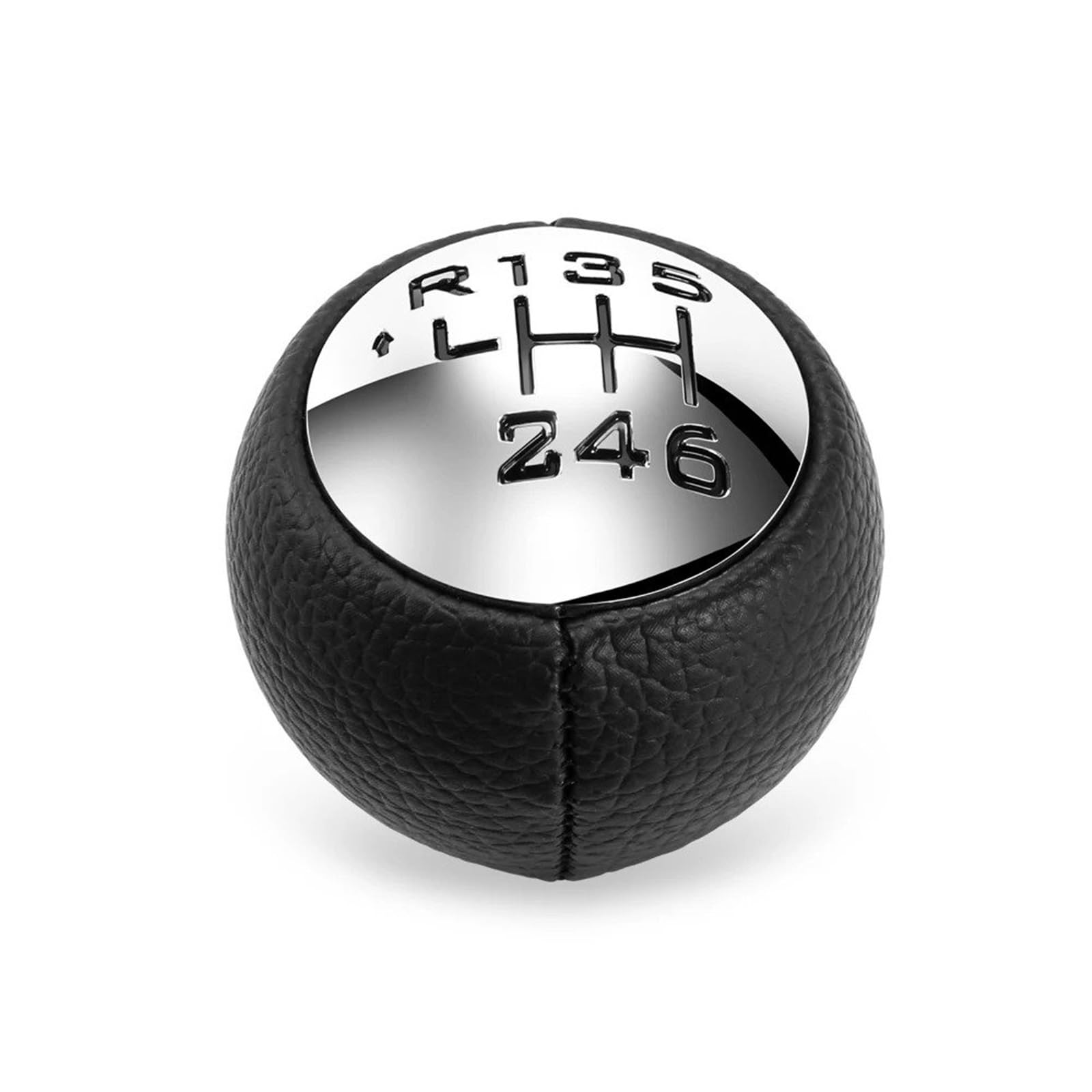Mwbdszjqvx Black Gear Shift Knob For Peugeot 307 308 3008 407 5008 807 Partner B9 Tepee 6 Speed Car Gear Stick Shift Knob