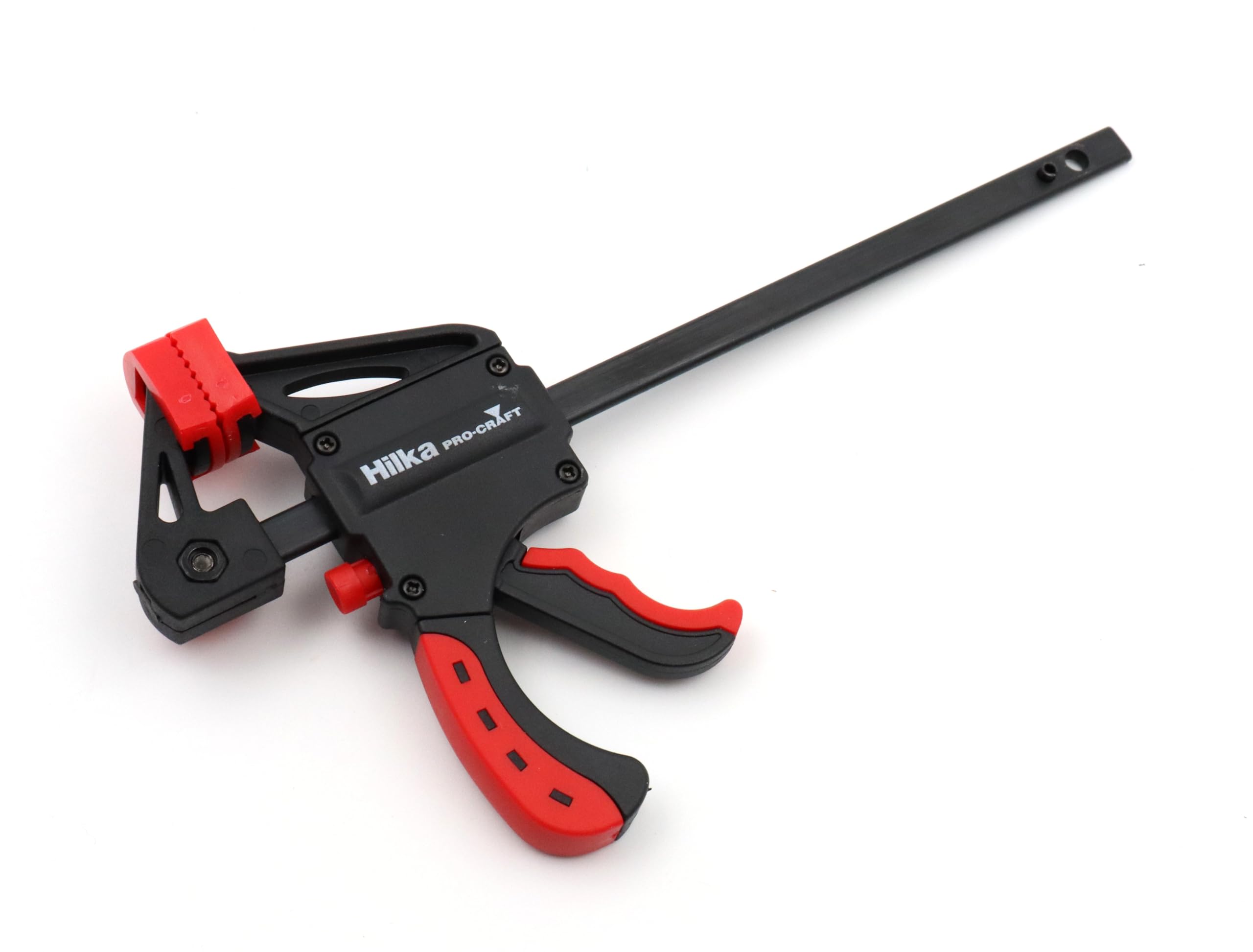 Hilka 64020704 4" (100mm) Quick Release Bar Clamp, Black - Image 2