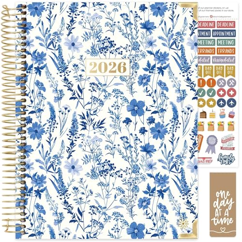 bloom fC[vi[ n[hJo[ 2026N vi[ (1~12) - 8.5C` x 11C` EB[N[&}X[ t AWF_I[KiCU[ ubN XebJ[&^ut - u[&zCgt[