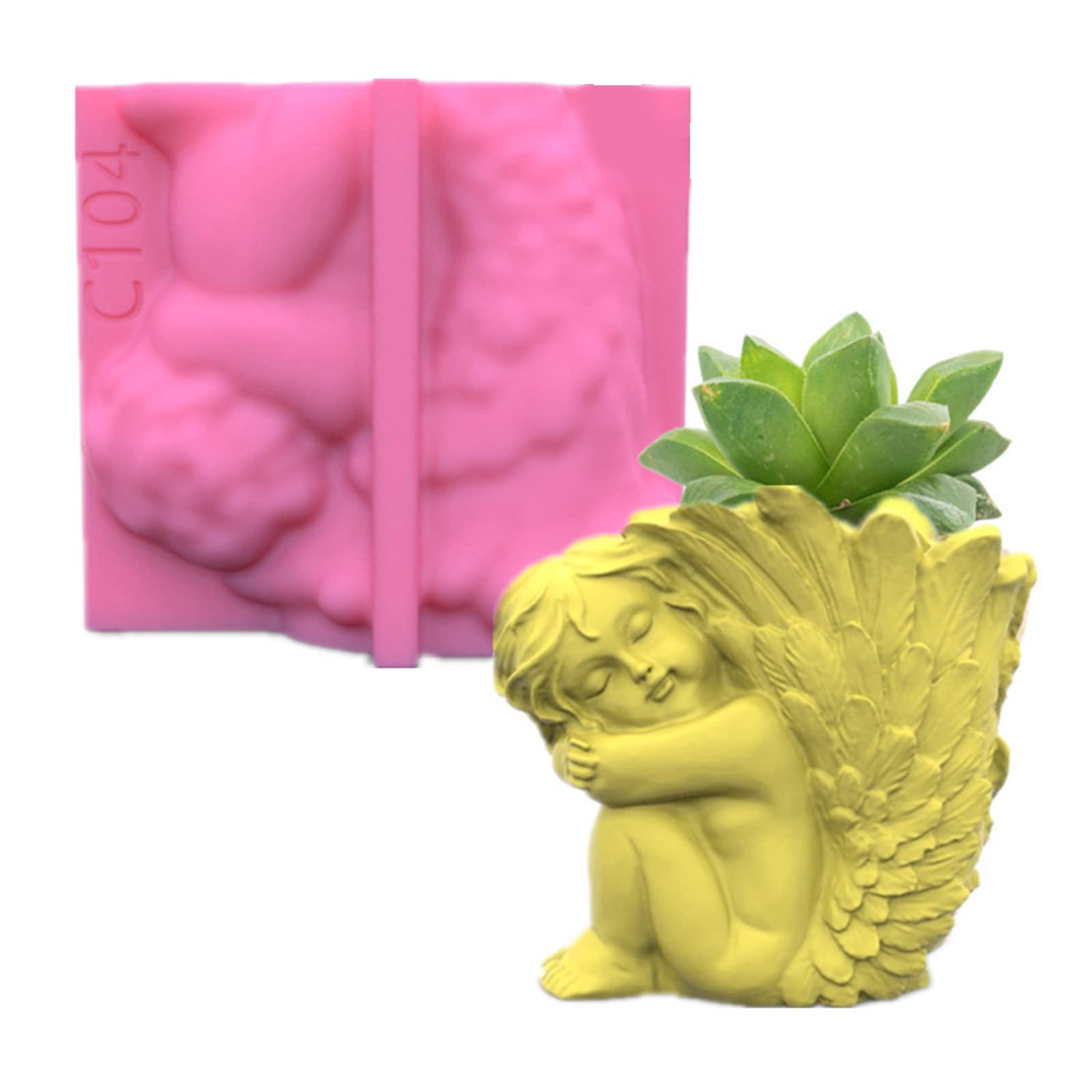 Moule à fleurs d'ange en silicone haute précision pour ateliers