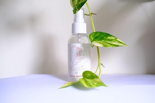 Beauty Hydrating Rose Water Facial Mist con extracto de caviar, algas marinas, vitamina E y aceite de jojoba