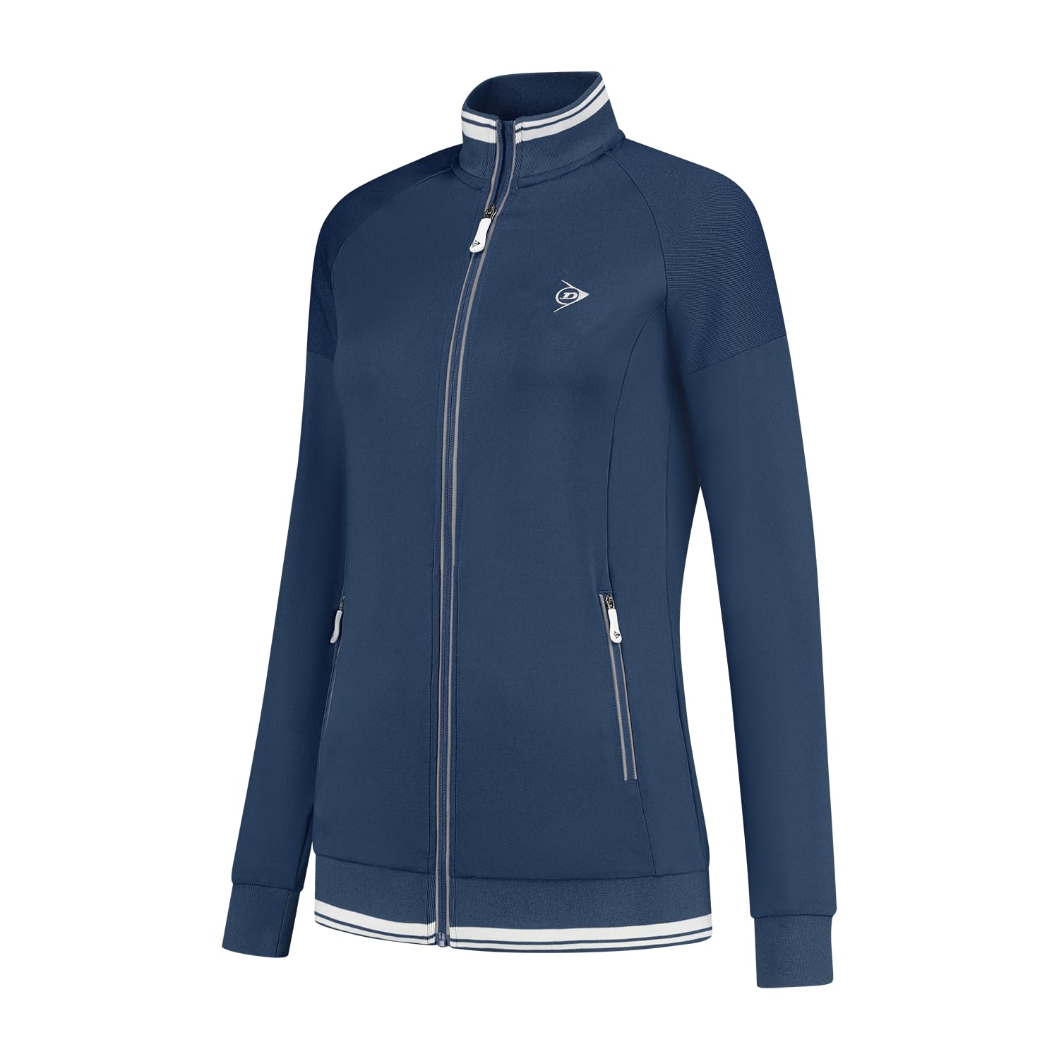 DUNLOP CLUB MÄDCHEN TENNIS STRICKJACKE, Navy, 128