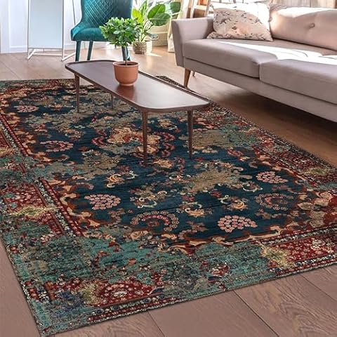 Tapis Imprimé Chenille bamyum 120x180 cm Cover