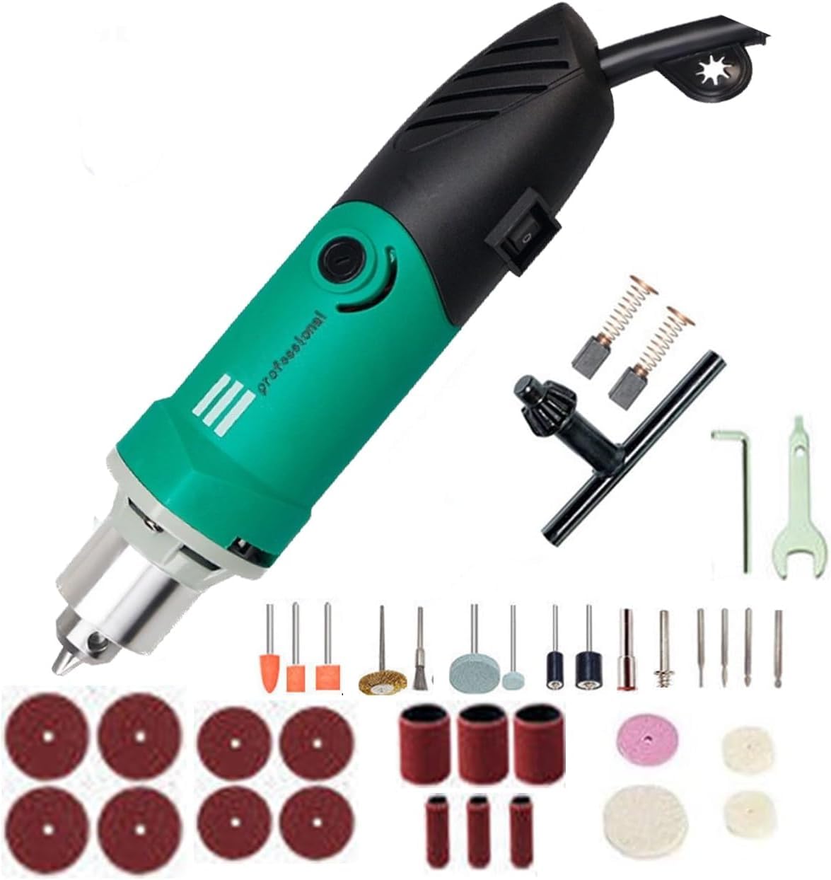 Electric Die Grinder 480W Electric Rotary Carver Tool, 6 Step Variable Speed Adjustment,30000RPM High Speed