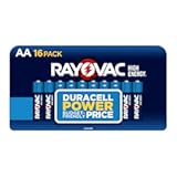 High Energy AA Batteries (16 Pack), Double A Alkaline Batteries