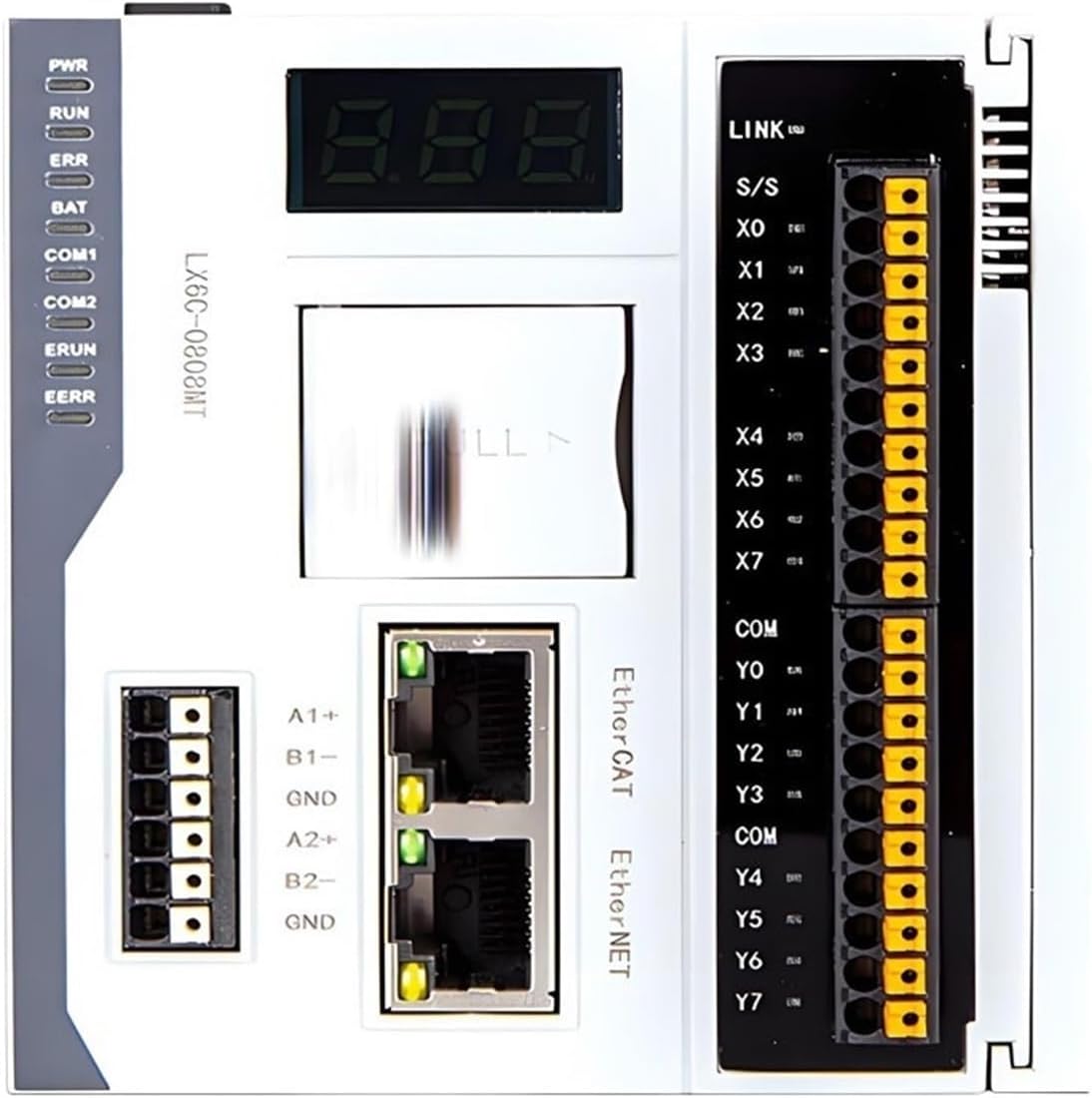 LX6C LX6C-0808MT-DB LX6C-0808MT-DD Programmable Logic Controller Support Modbus-RTU EtherCAT Flexible(LX6C-0808MT-DBM)