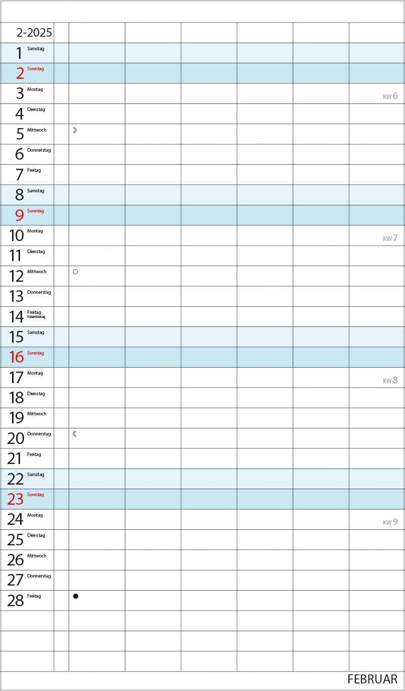 Agenda familiar XL 2025: calendario familiar con 6 columnas anchas. Temporizador familiar de alta calidad con fechas de vacaciones, columna adicional, vista previa hasta marzo de 2026 e información