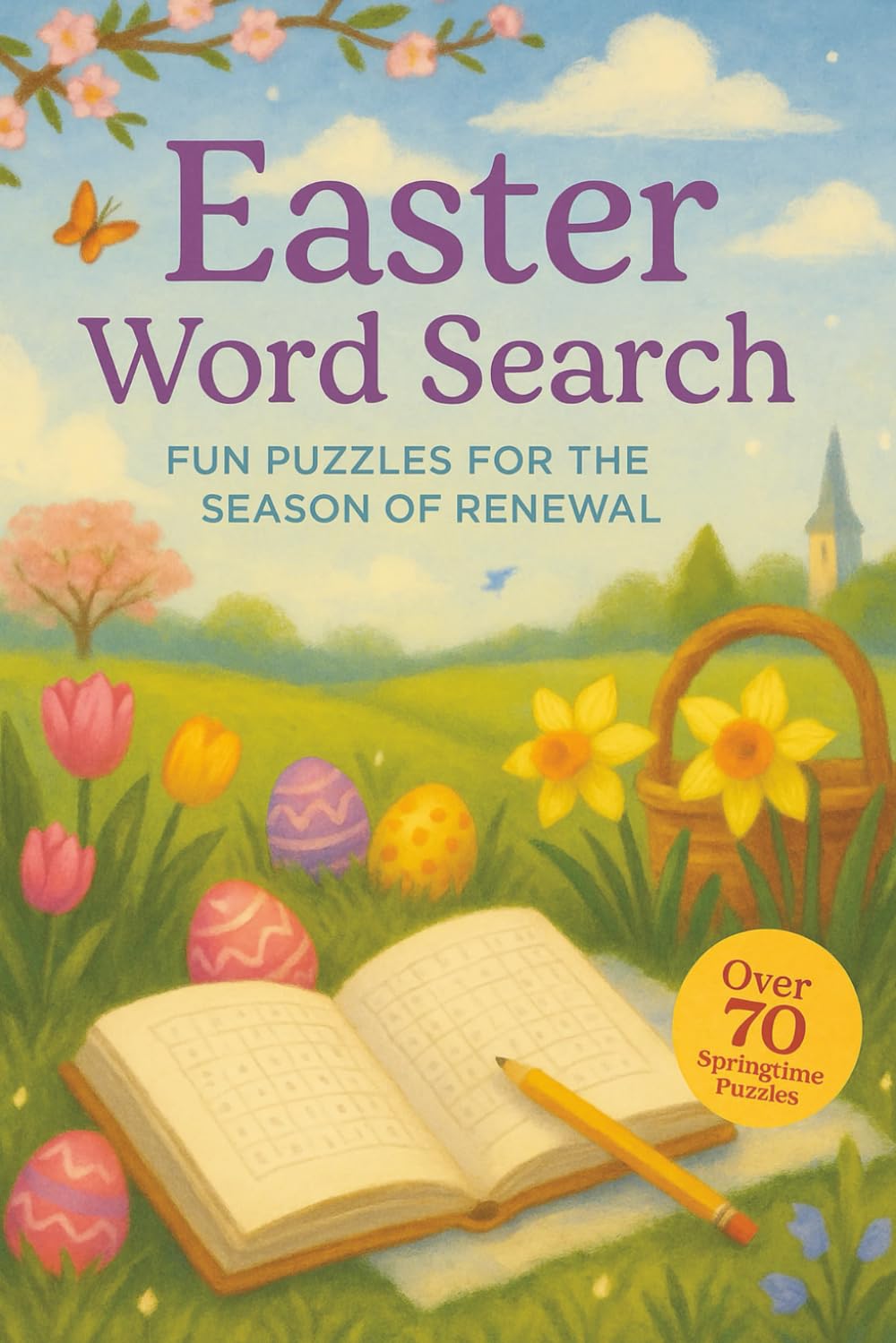 Easter Word Search: A Puzzle Book about Egg Hunts, Springtime, Bunnies and More