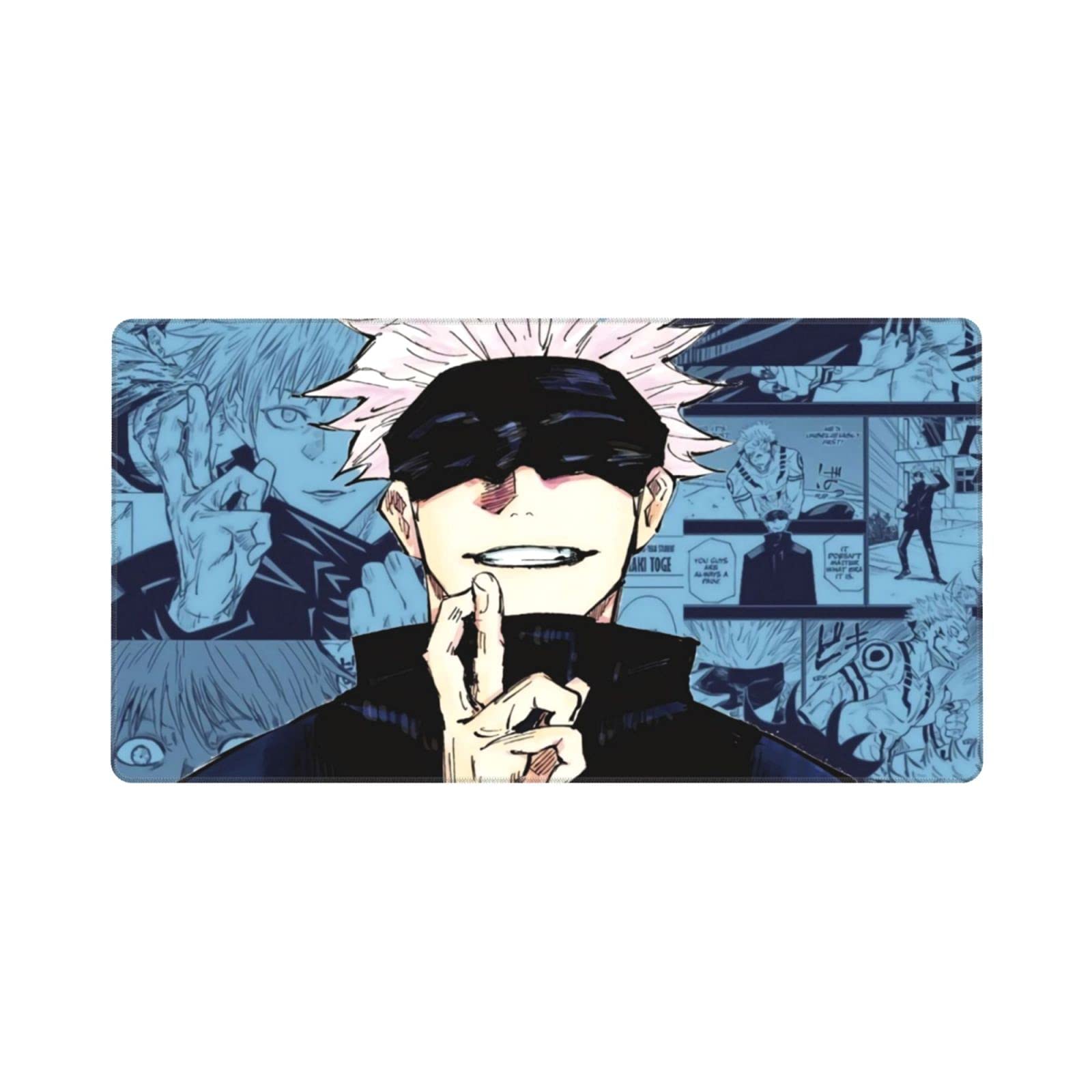 Jujutsu Kaisen XXL Gaming Mauspad 40,1x74,9cm - Anime Desktoplatte Für Gamer & Büro