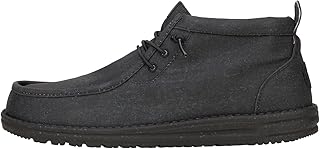 HEYDUDE Men's Mid-Top Stretch Canvas Shoes