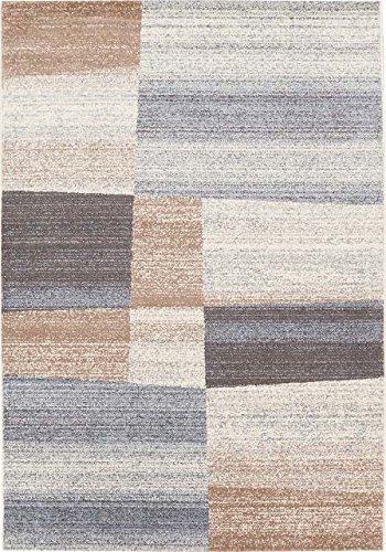Amazon｜カルム 200x200cm 正方形 ブルー トルコ製 ウィルトン織り 防 