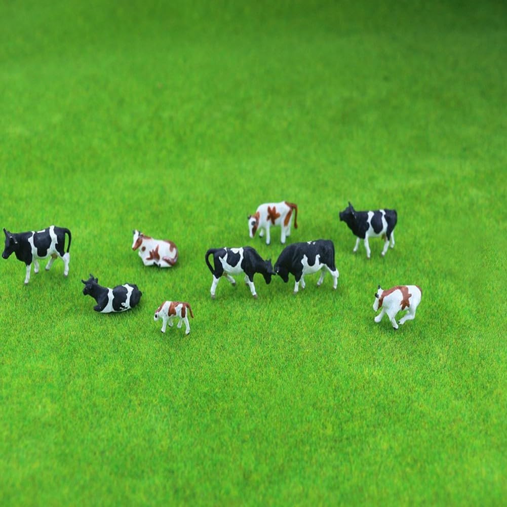 lot de 10 vaches différentes positions HO 9018