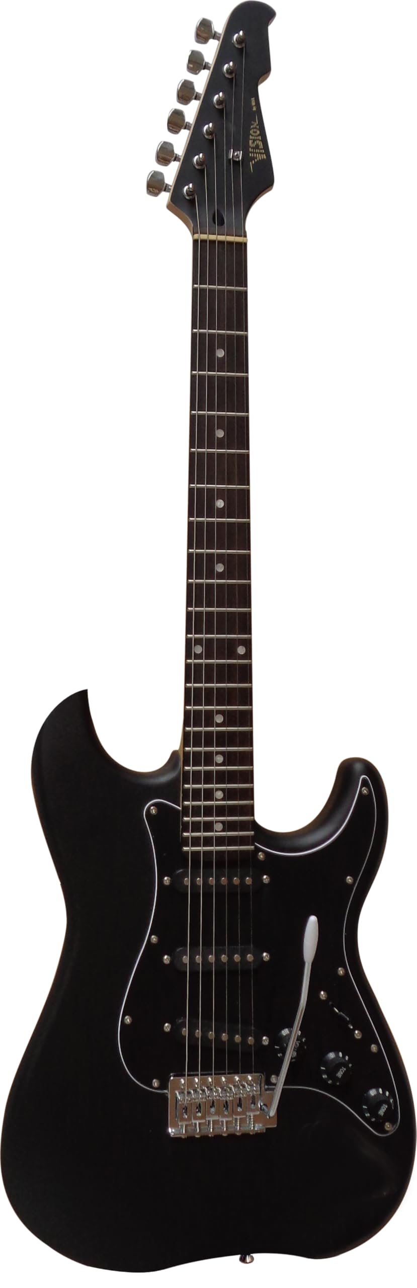 MSA CHITARRA ELETTRICA NERO OPACO - SET CON AMPLIFICATORE DA 20WATT - BORSA - PLETTRO - CORDE