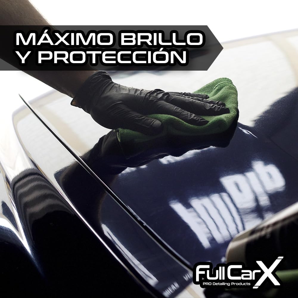 AutoFullCar – Wax Technology 5L Cera Carnauba Líquida para Coche | Acabado Brillante Profesional, Coating Protector Duradero y Efecto Hidrofóbico que Repele Agua y Suciedad