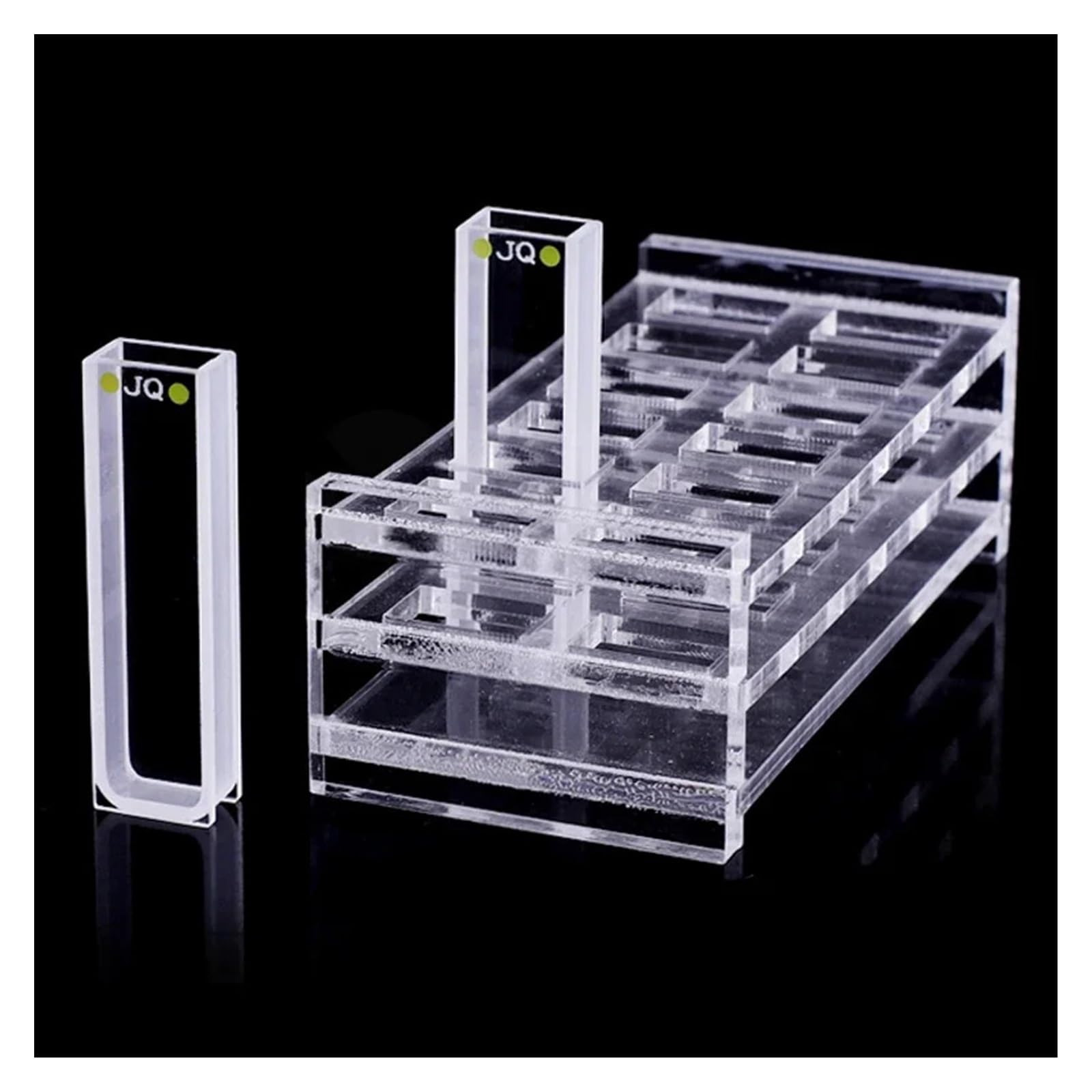 Supporto for cella a cuvetta da 5 mm a 12 fori