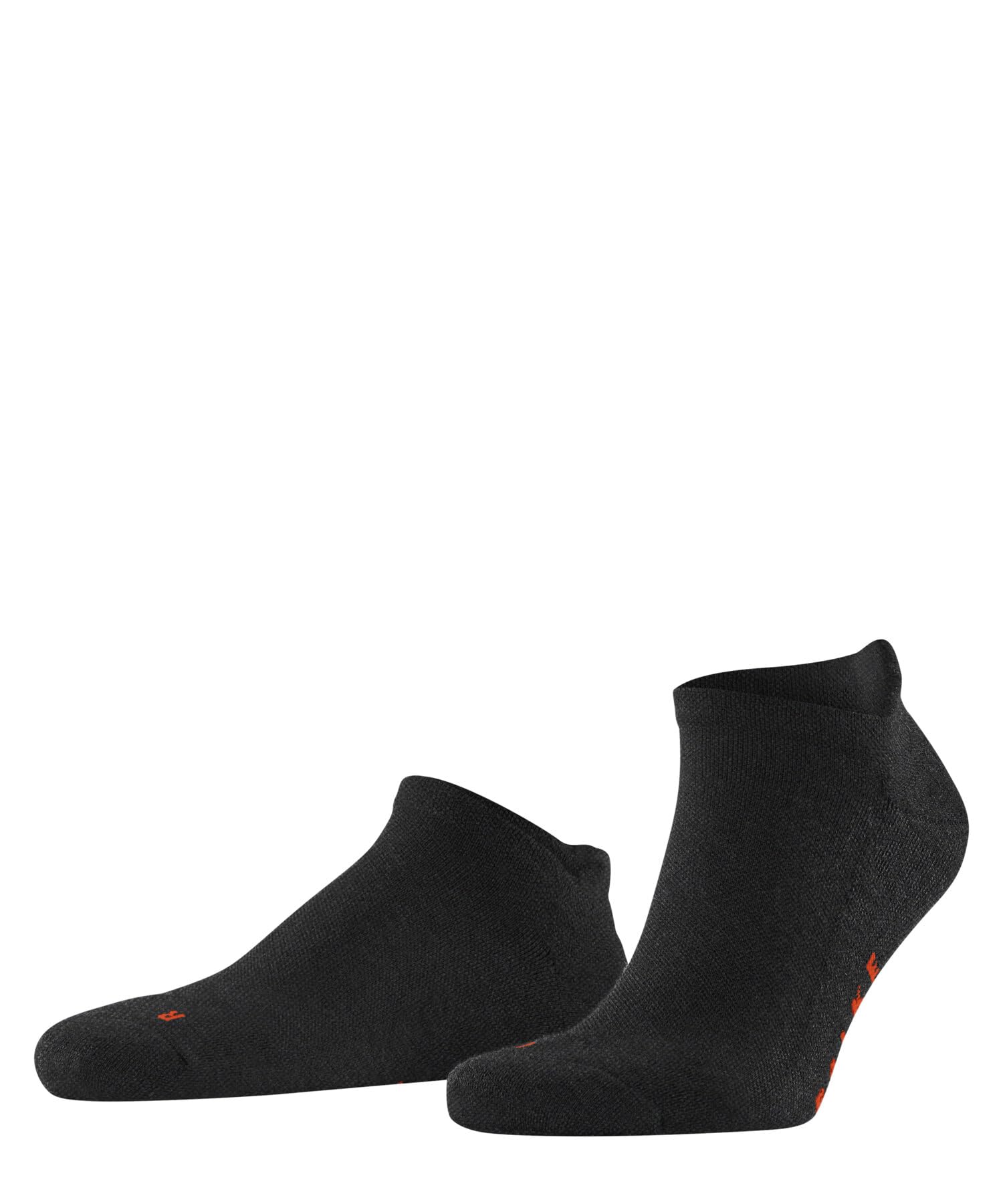 FALKE Unisex Keep Warm U Sn Wool Low-Cut Plain 1 Pair Trainer Socks, Grey Anthracite Melange 3080, 9.5-10.5