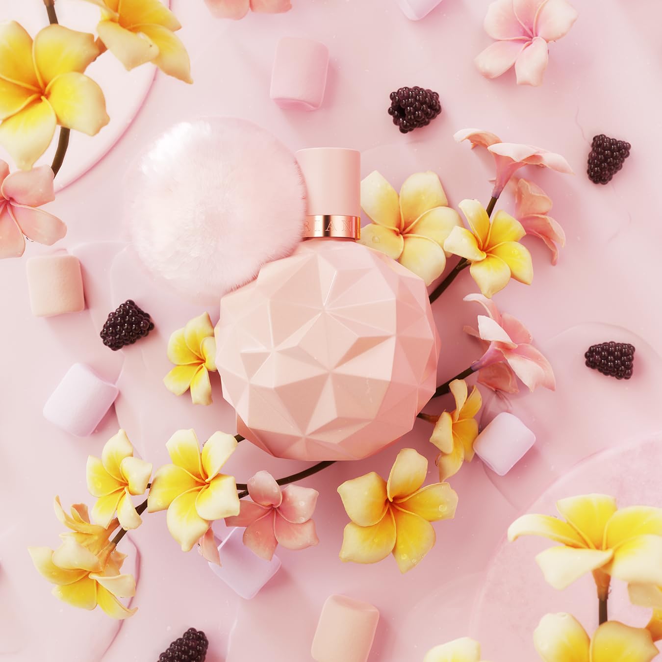 Ariana Grande Cloud Pink Eau de Parfum â Long Lasting Fragrance with Dragon Fruit, Vanilla Orchid, and Amber Woods â Gourmand Musk Womenâs Perfume: 0.66 Fl Oz (Pack of 1)
