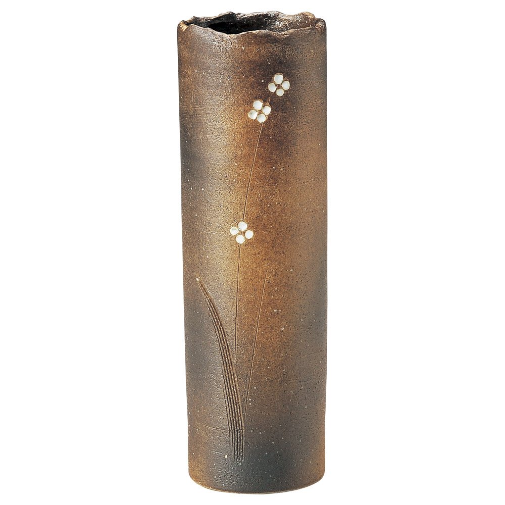 信楽花入 唐獅子蓋付ポット型花入｜中村陶器 信楽焼の通販サイト （滋賀