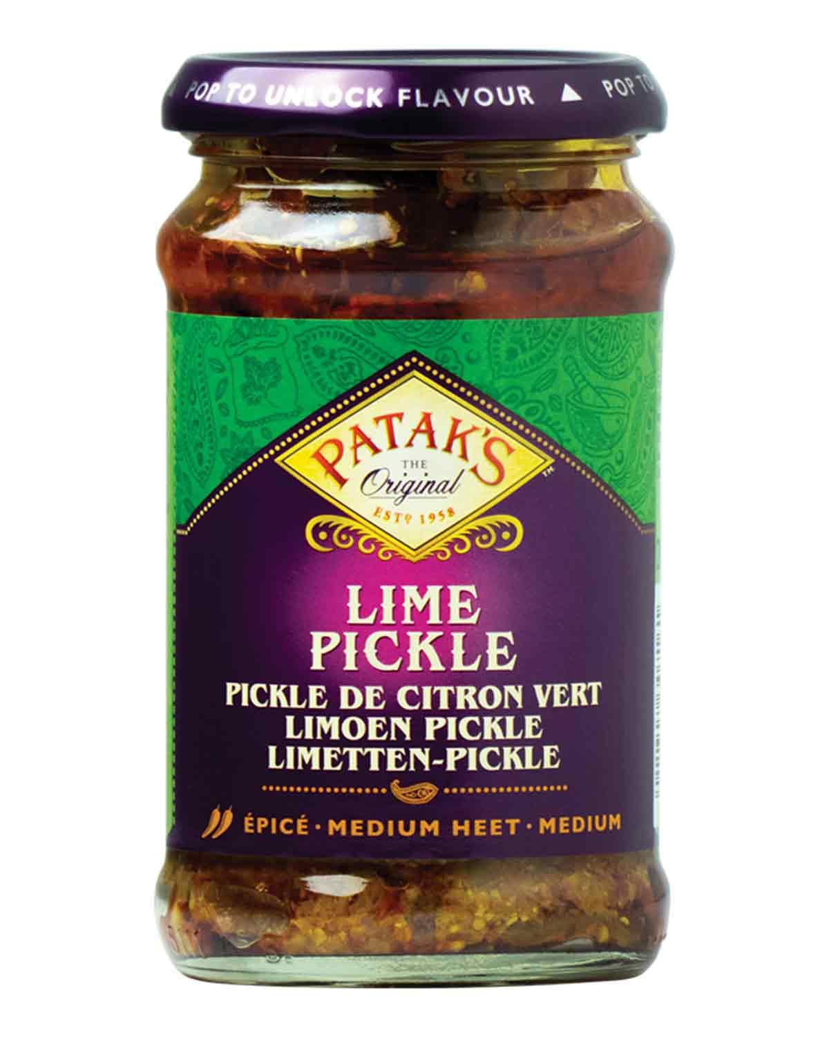 Patak's Lime Pickle, mild, 6er Pack (6 x 283 g)