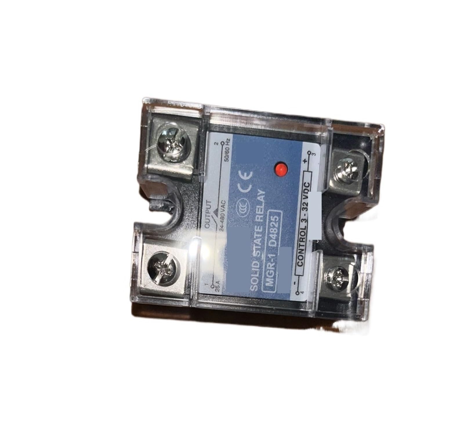 Relé de estado sólido monofásico CA - controlada 25 A MGR 1 D4825 220 V